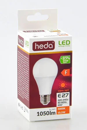 Commander Vite Ampoule led A60 E27 10,5W